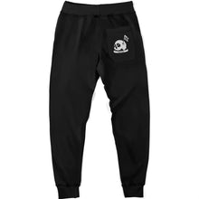 Load image into Gallery viewer, Wavy Skull Fleece Joggers