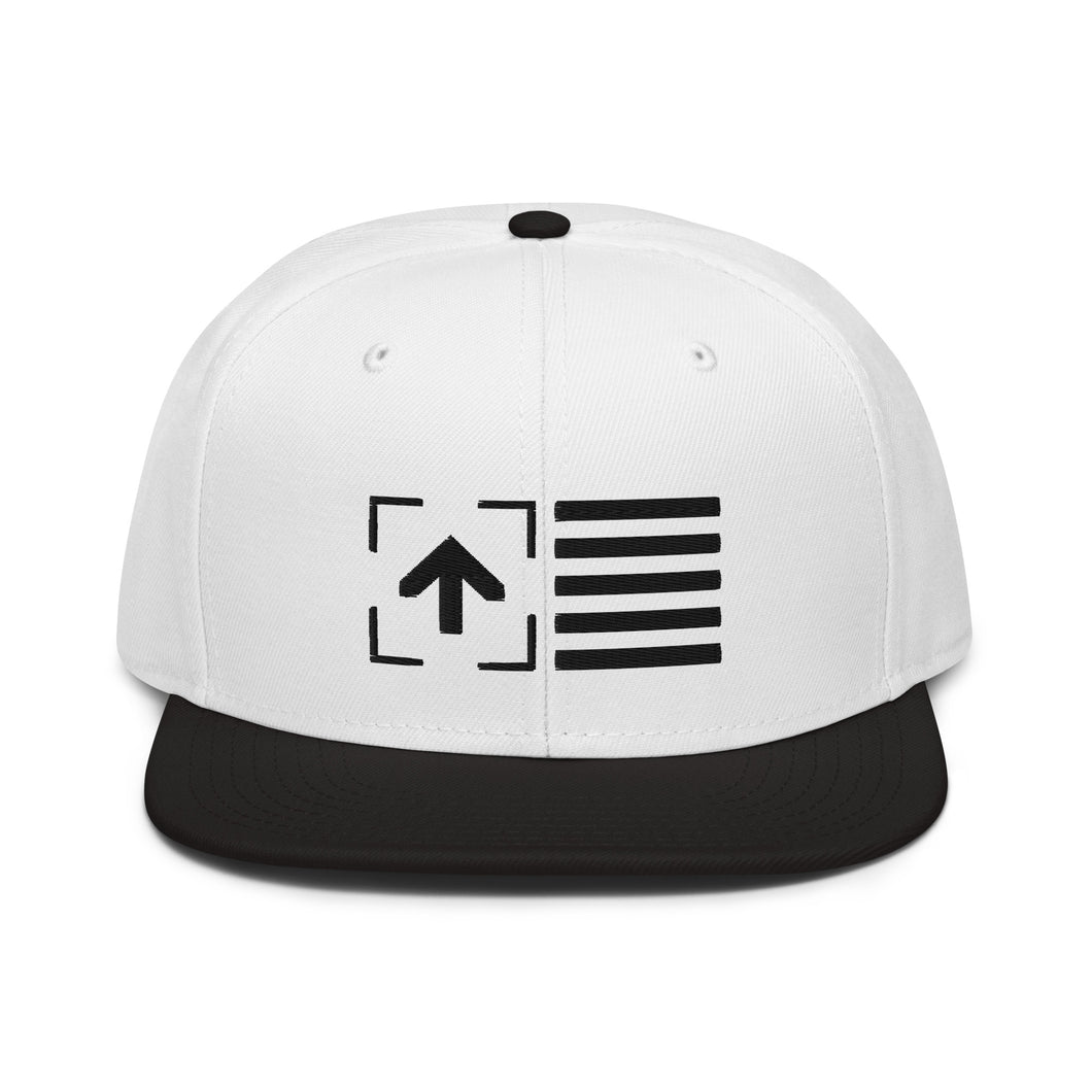 Brigade Snapback White