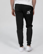 Load image into Gallery viewer, Wavy Skull Fleece Joggers