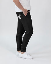 Load image into Gallery viewer, Wavy Skull Fleece Joggers