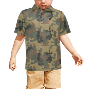Panther Camo Youth Polo